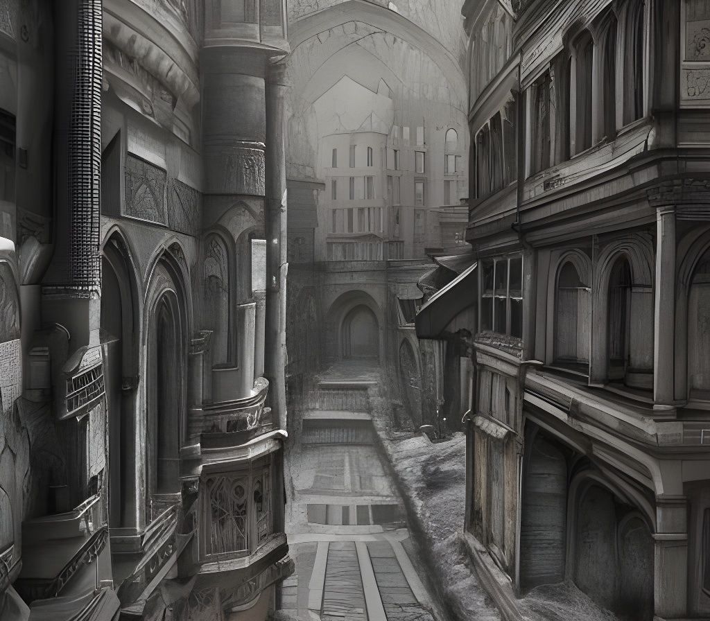 Street View from Above with Deep Perspective