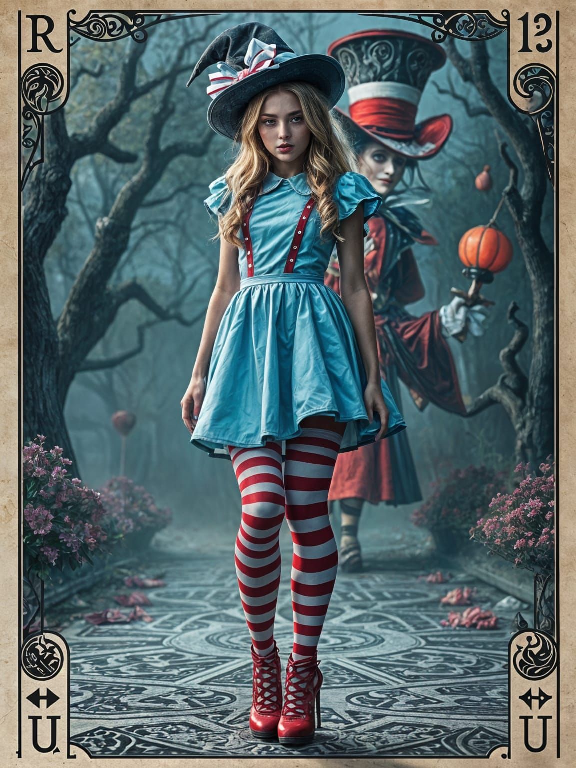 Alice and the Mad Hatter