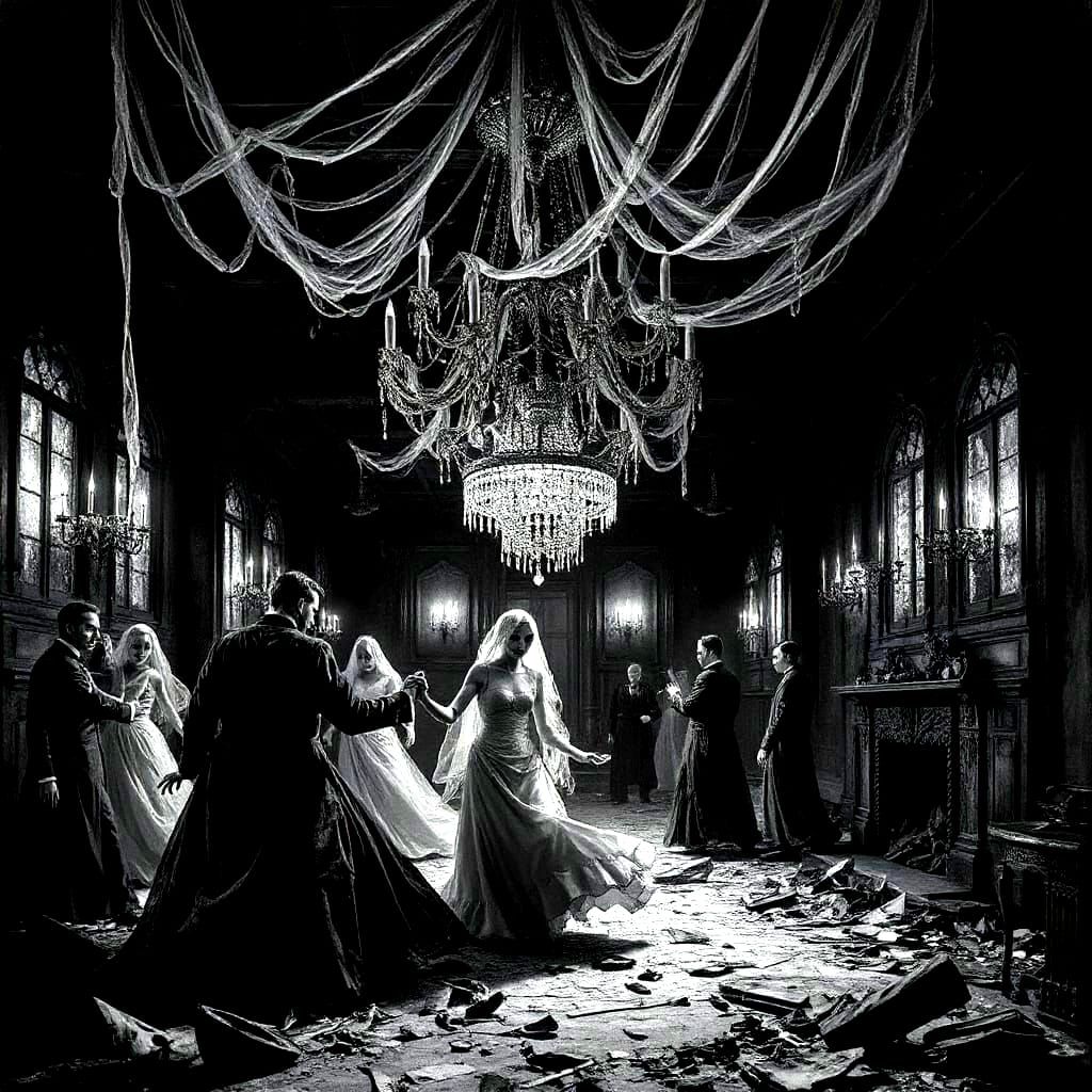 Gothic New Year's Eve Ball of Decay