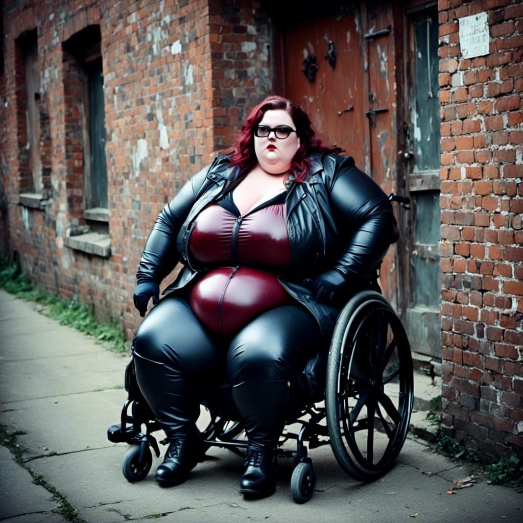 bbw curvy wheelchair