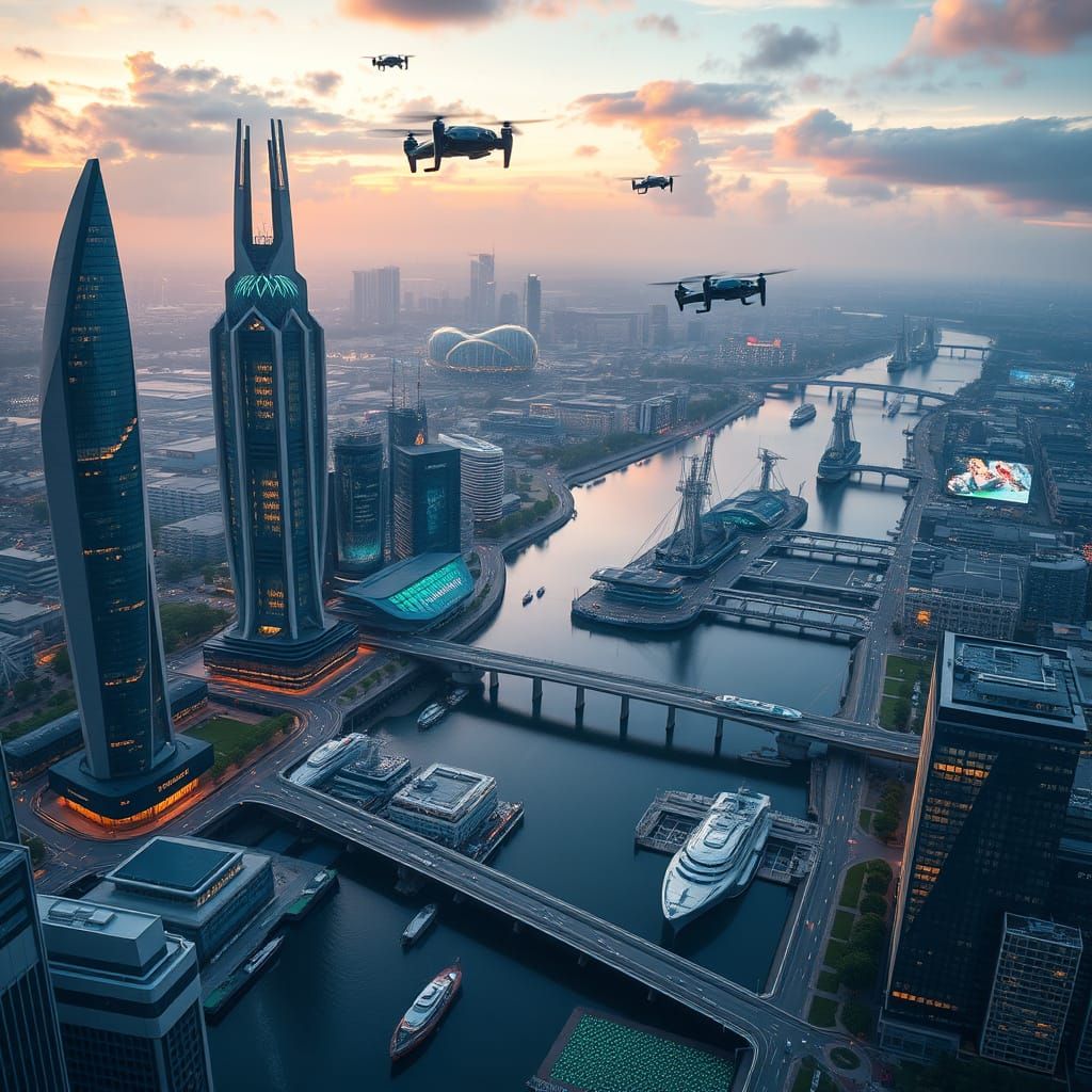 Rotterdam in the year 2500