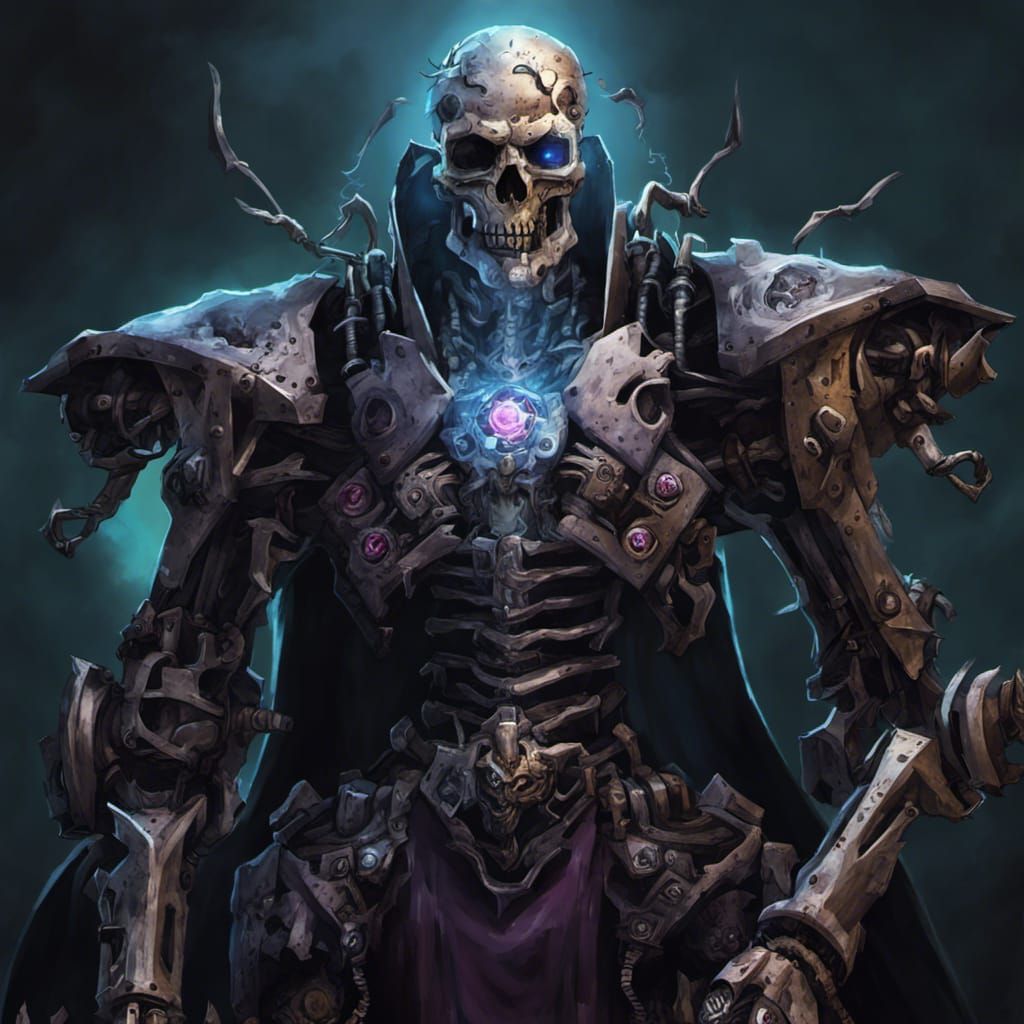 Arcane Lich: Medieval Fantasy Mecha Boss