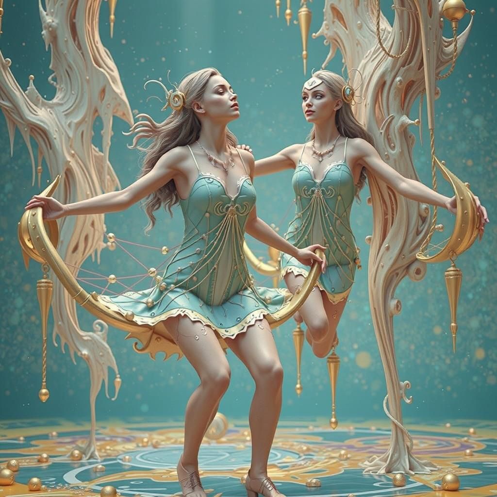 Steampunk Artwork in Unreal Engine Style, Fourth Dimension,...