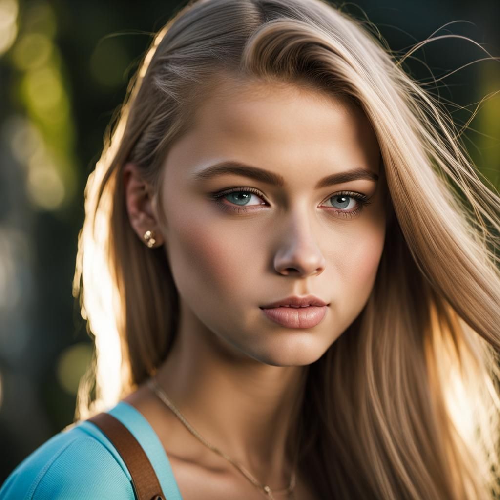 AI Image of a Teenage Girl
