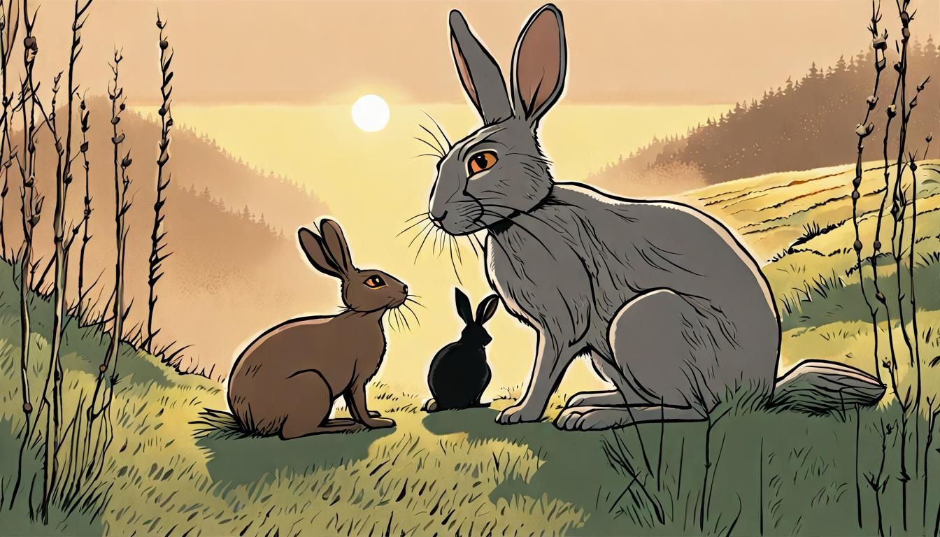 Watership Down: Hazel Meets El-ahrairah in Hyperrealism