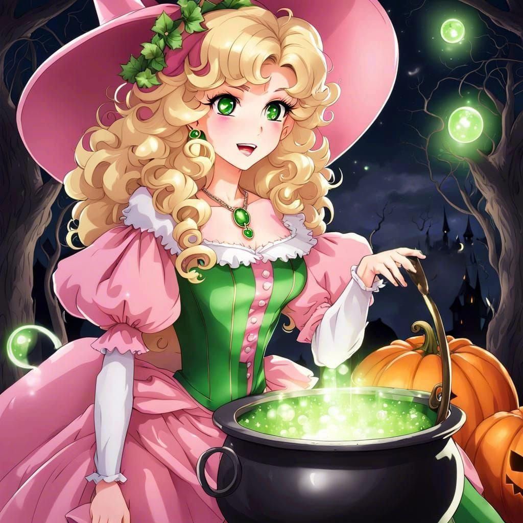 Lady as Glinda The Good Witch