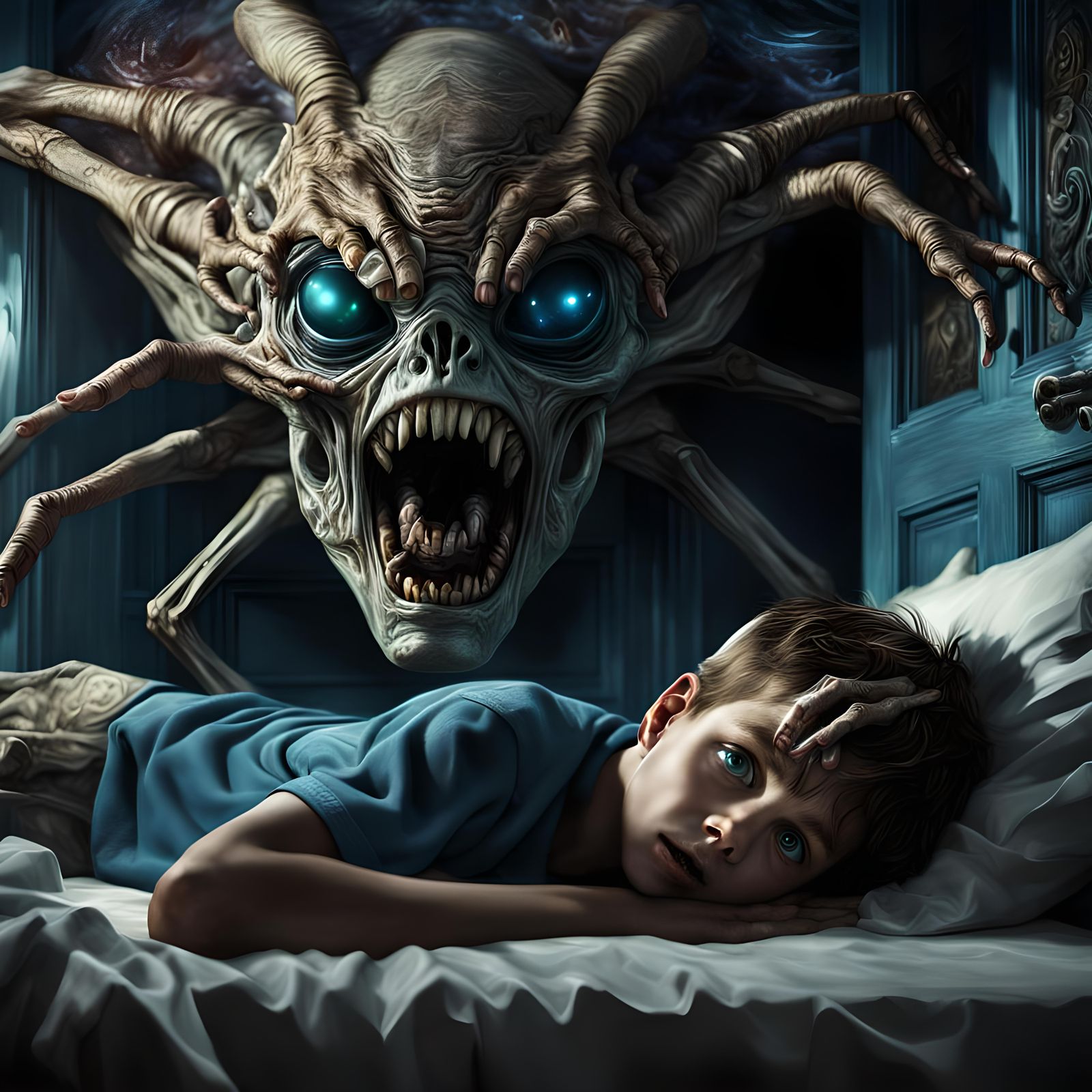 Boy's Nightmare: Portal to Another Dimension