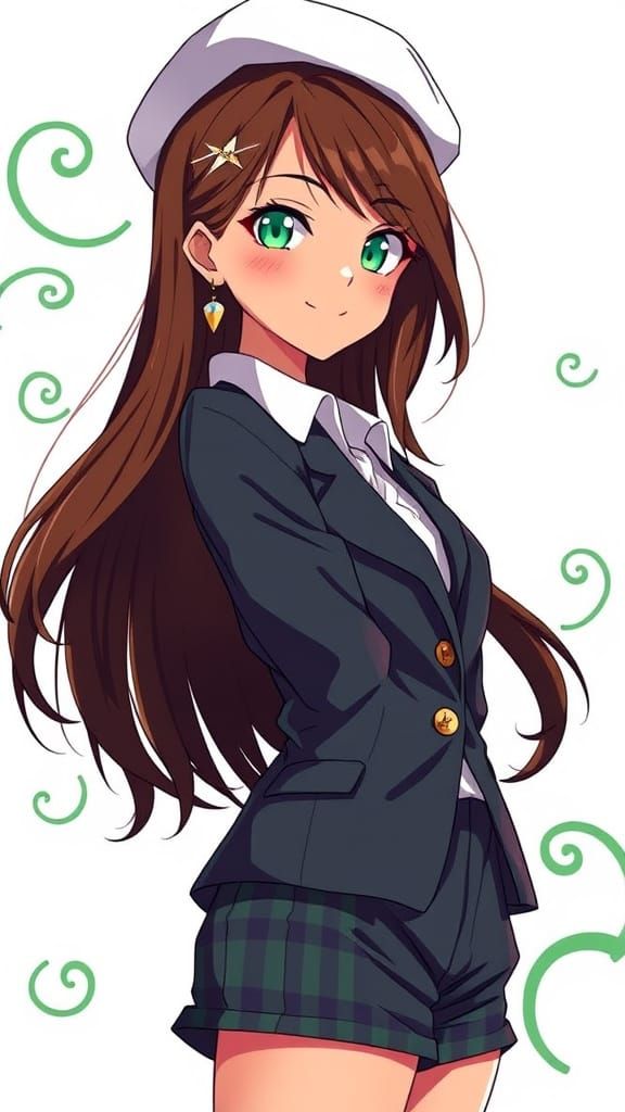 Mature Virtual Tuber Exudes Elegance in Business Suit and Sh...