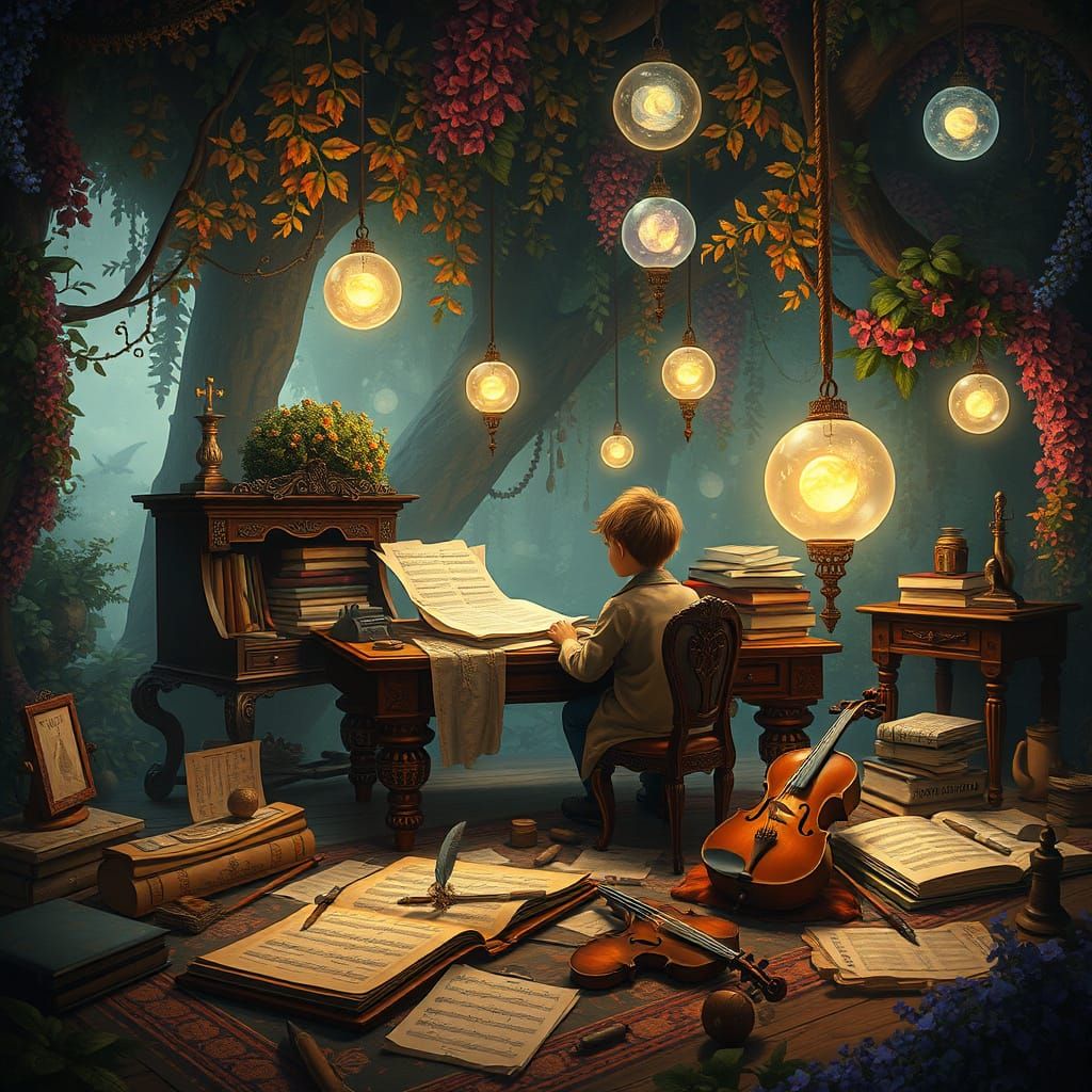 Visionary Composer Creates Symphony in Enchanted, Dreamlike ...