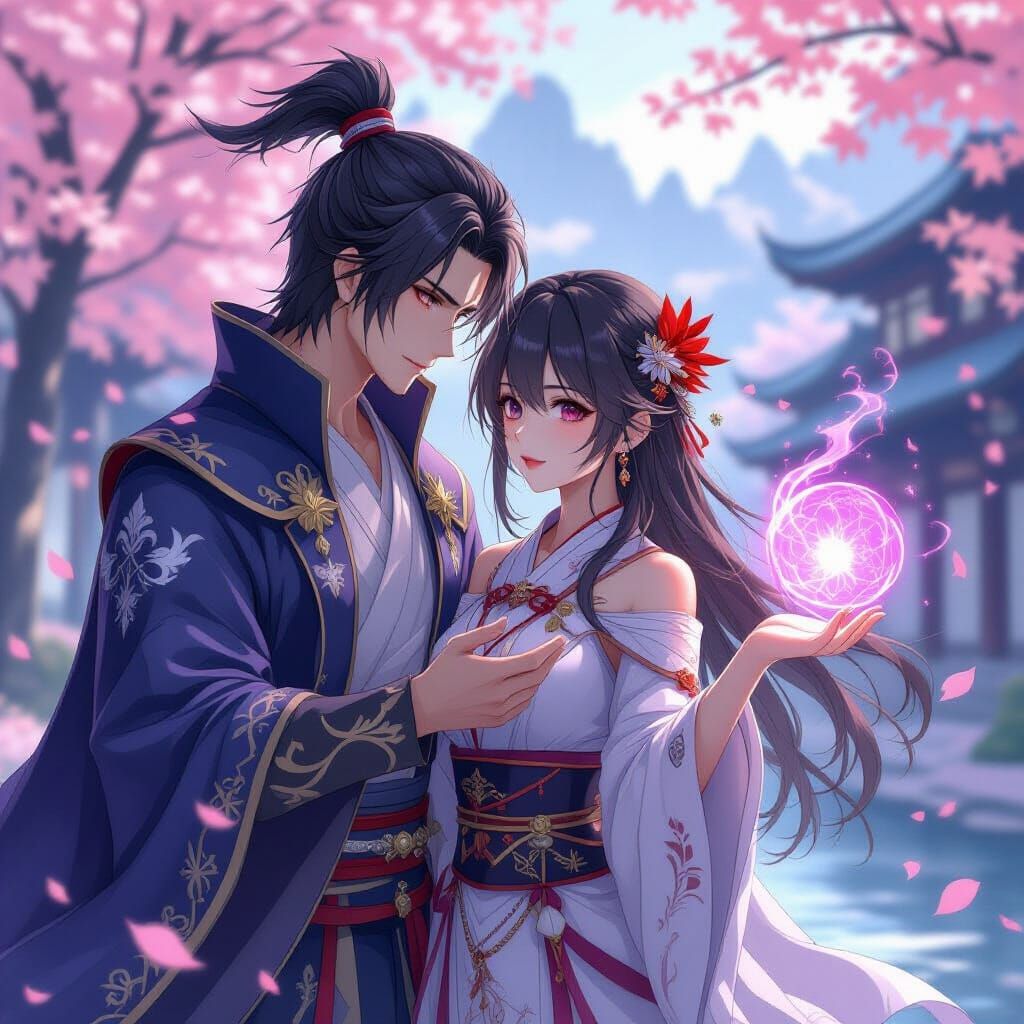 Anime Magic Spell Binds Emotions: Desire and Conflict