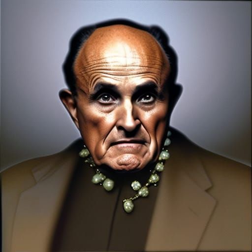 Demonic Rudy Giuliani, Fantasy Art Style