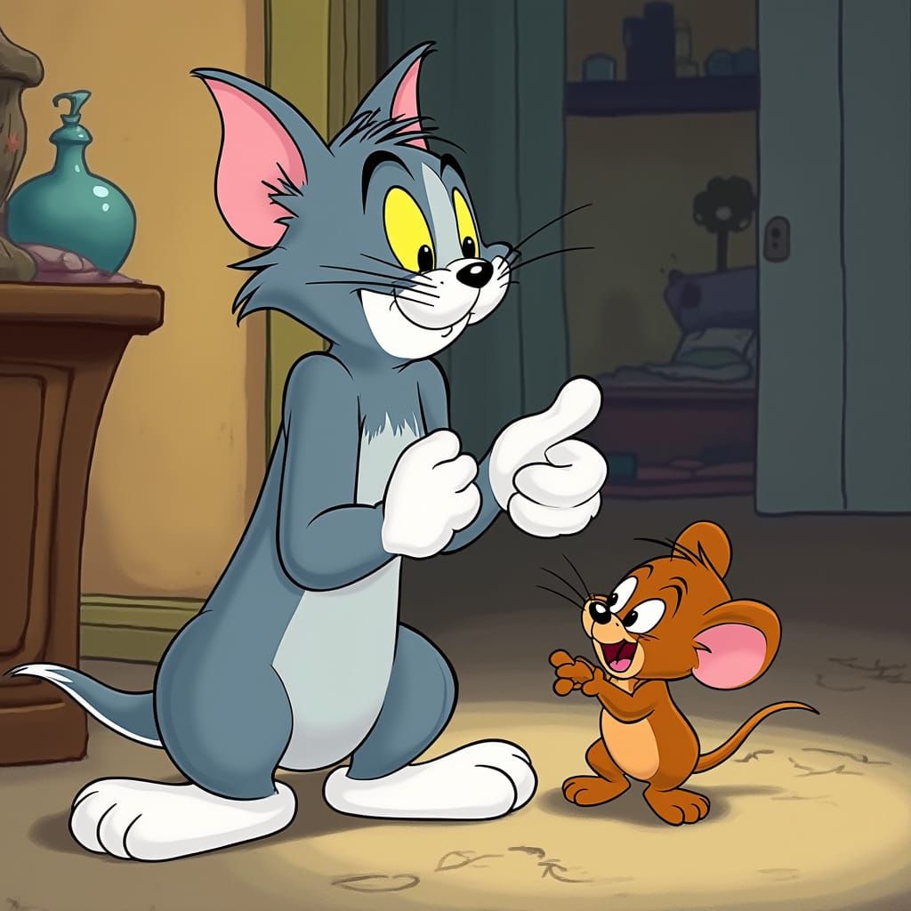 Tom and Jerry in Classic Cartoon Chaos
