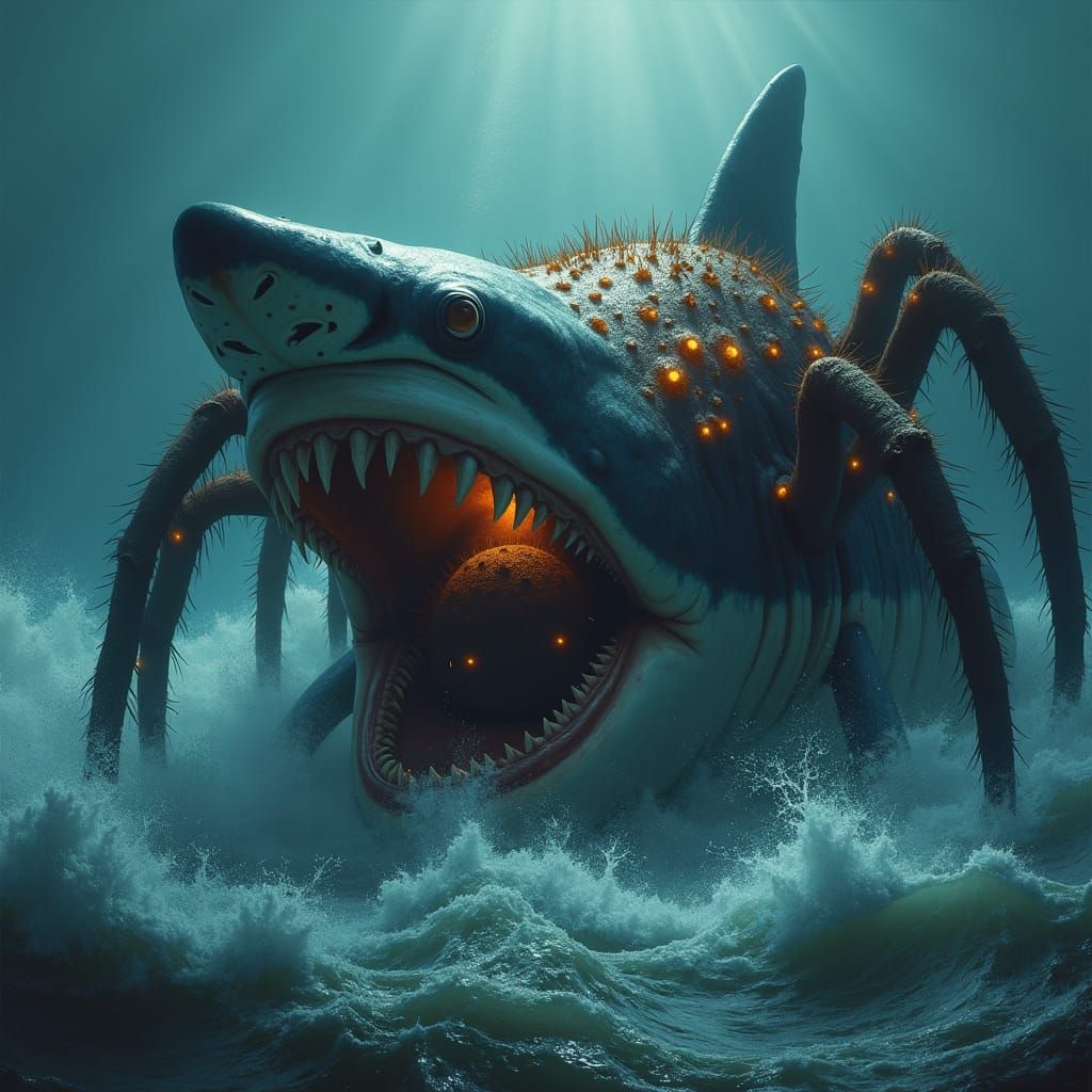 Frilled Shark and Goliath Spider Emergence