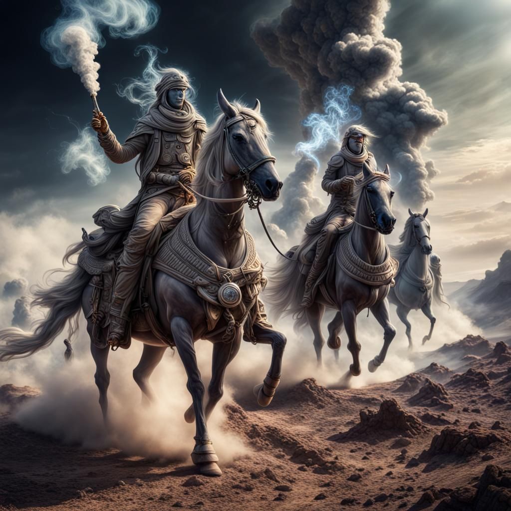 Riders of the Smoke Plateau: Galactic Fantasy