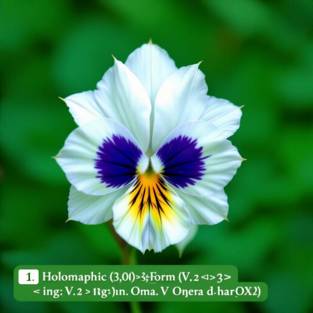 Abstract Mathematical Beauty: Holomorphic Forms and Geometry