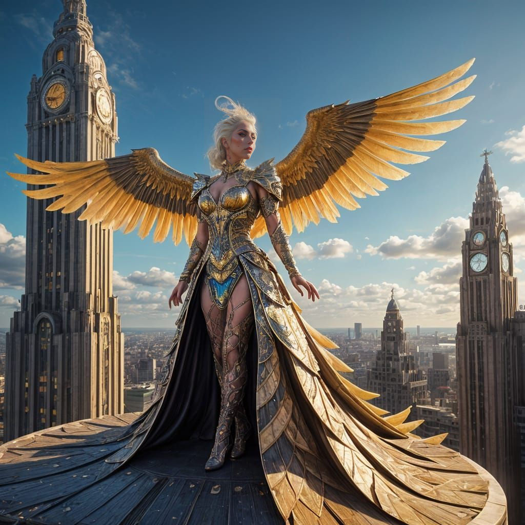 Lady Gaga Reigns Supreme in Vibrant Fantasy Land