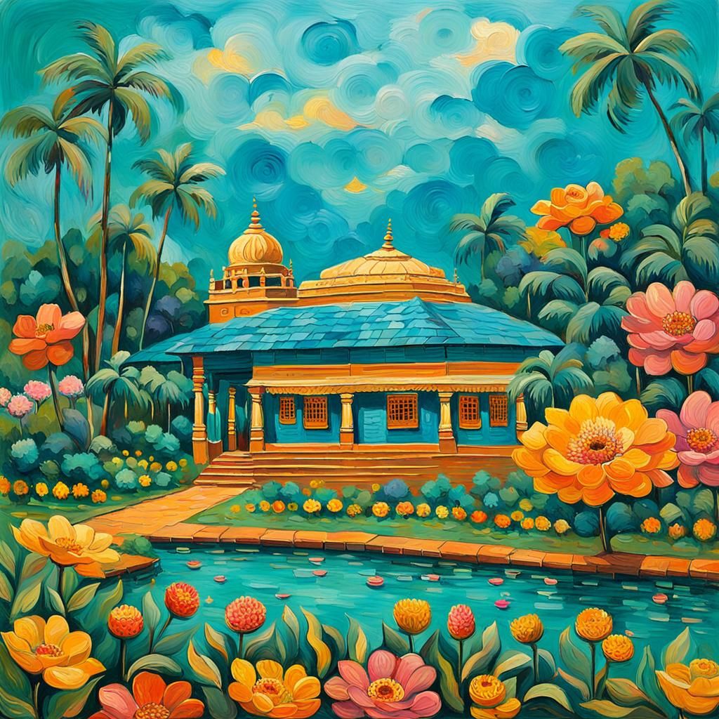 Kerala and Chhattisgarh Cultural Heritage: Impressionist Gou...