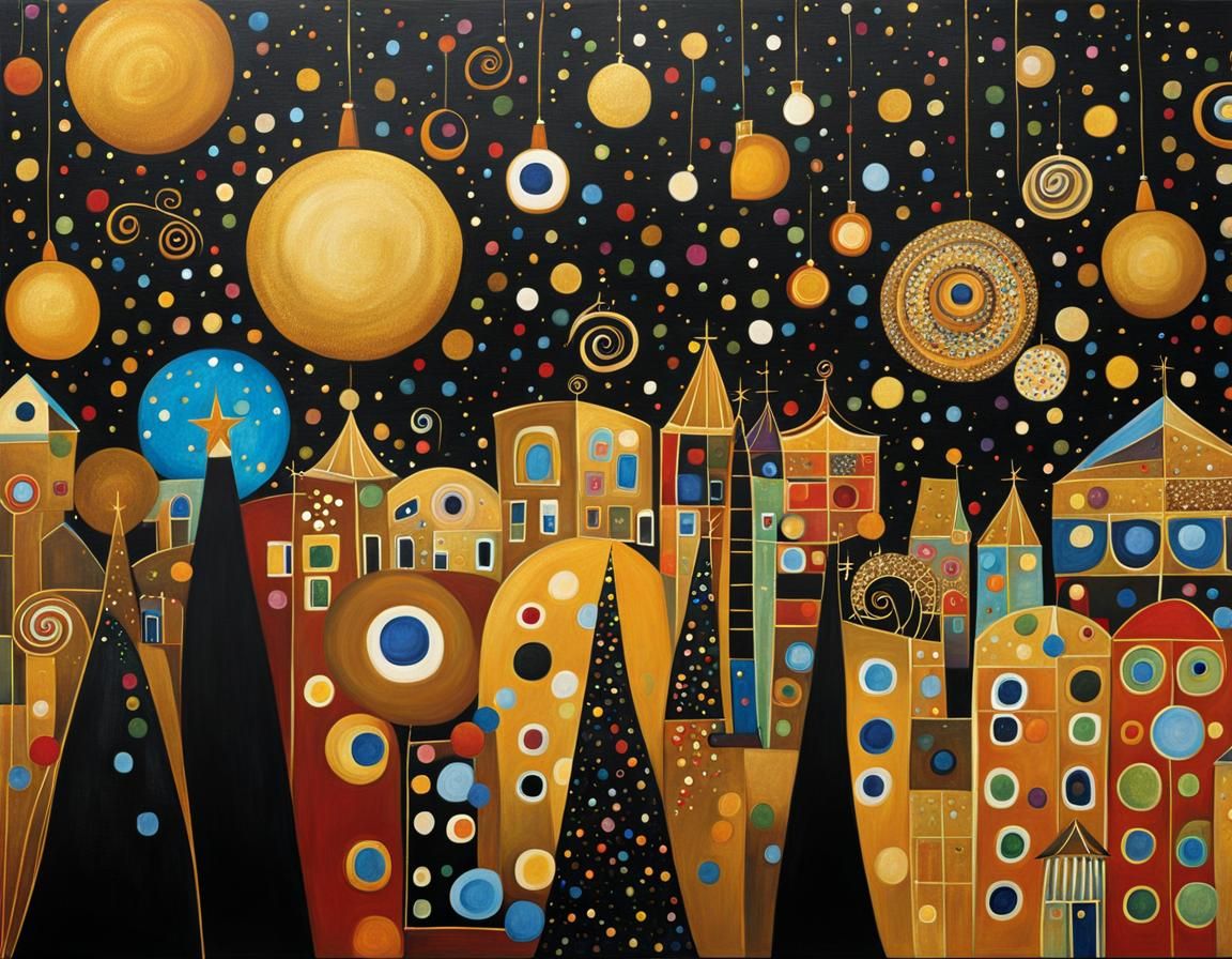 New Year's Eve Party: Abstract Celebration