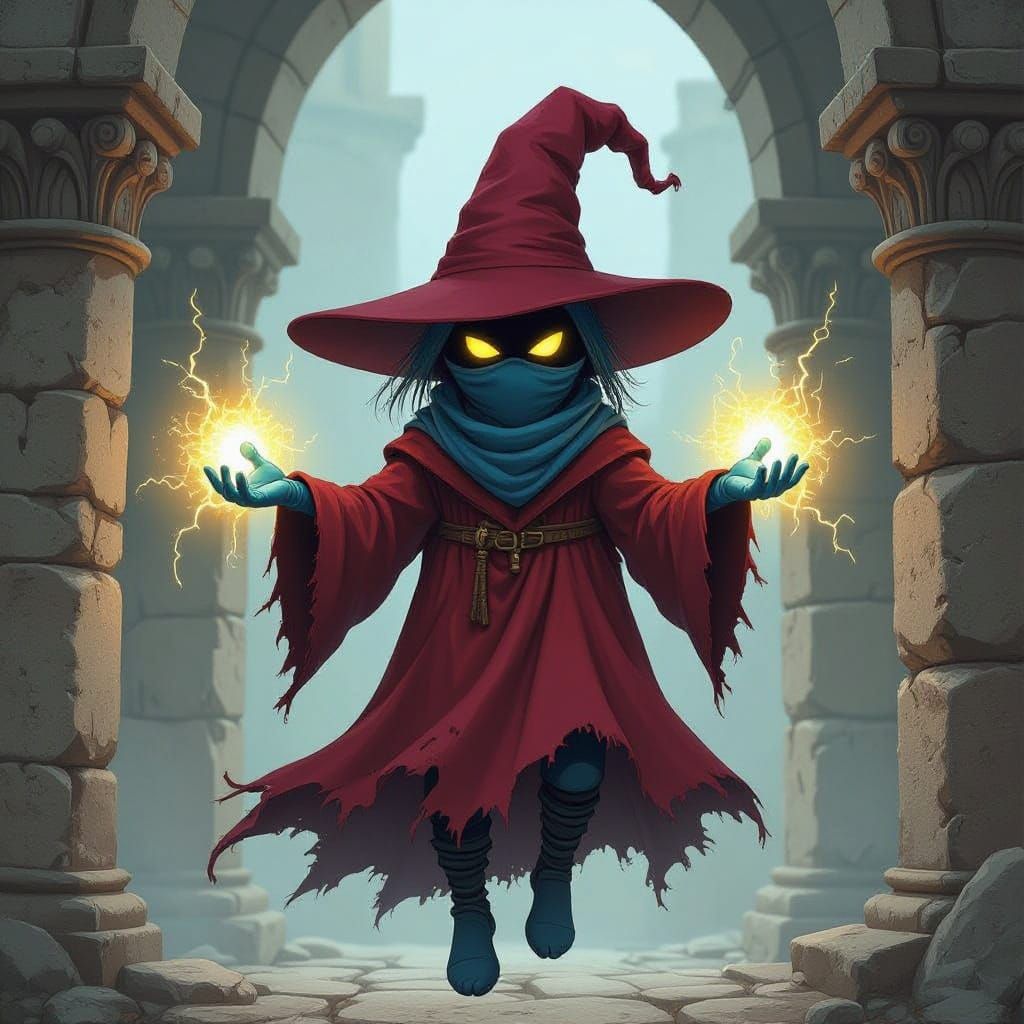 Orko, complete with feet