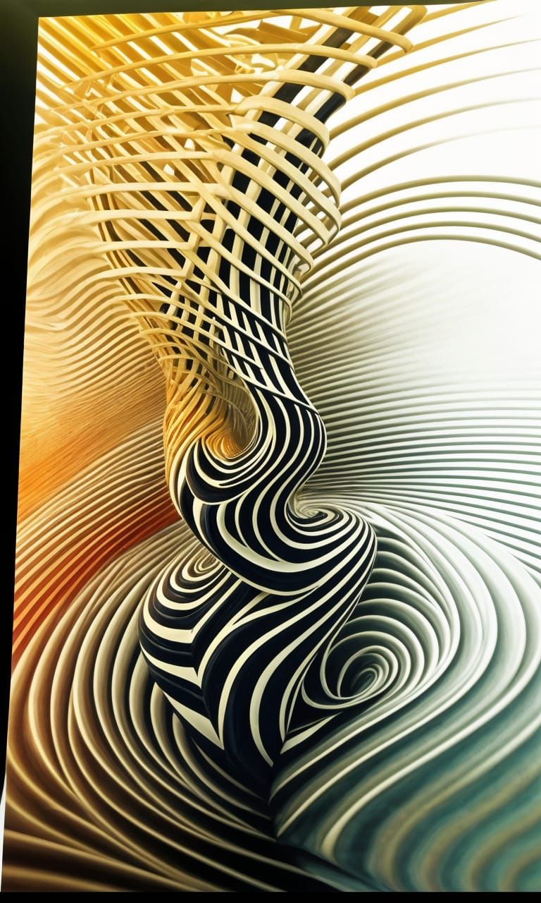 Abstract Fractal Art: Recursive Patterns of Nature