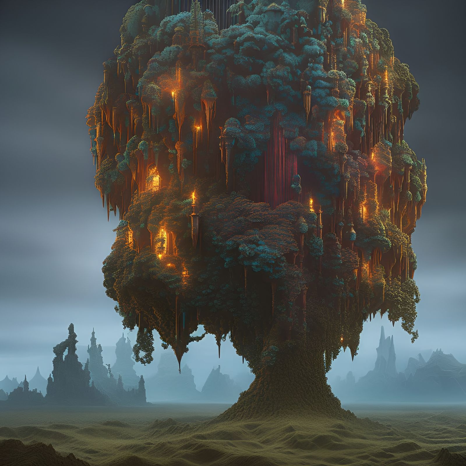 Terrifyingly Beautiful Conceptual Reality Render