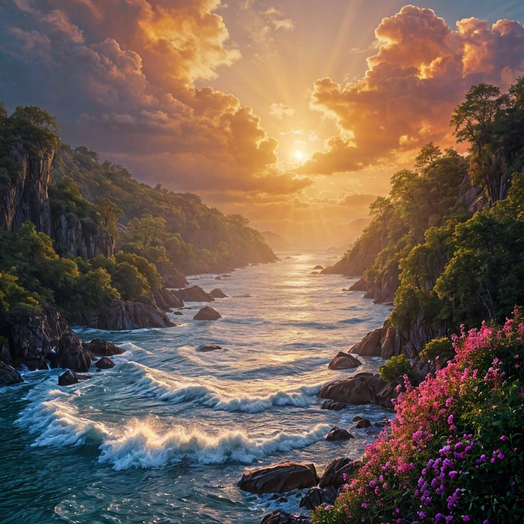 The Flow of Love Through Life: An AI Vision