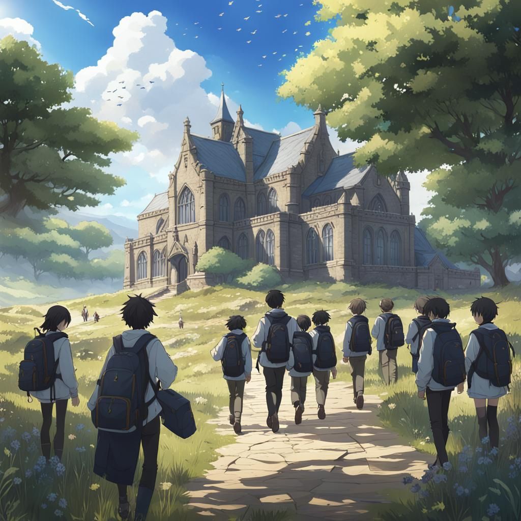 Anime School Field Trip to the Moors