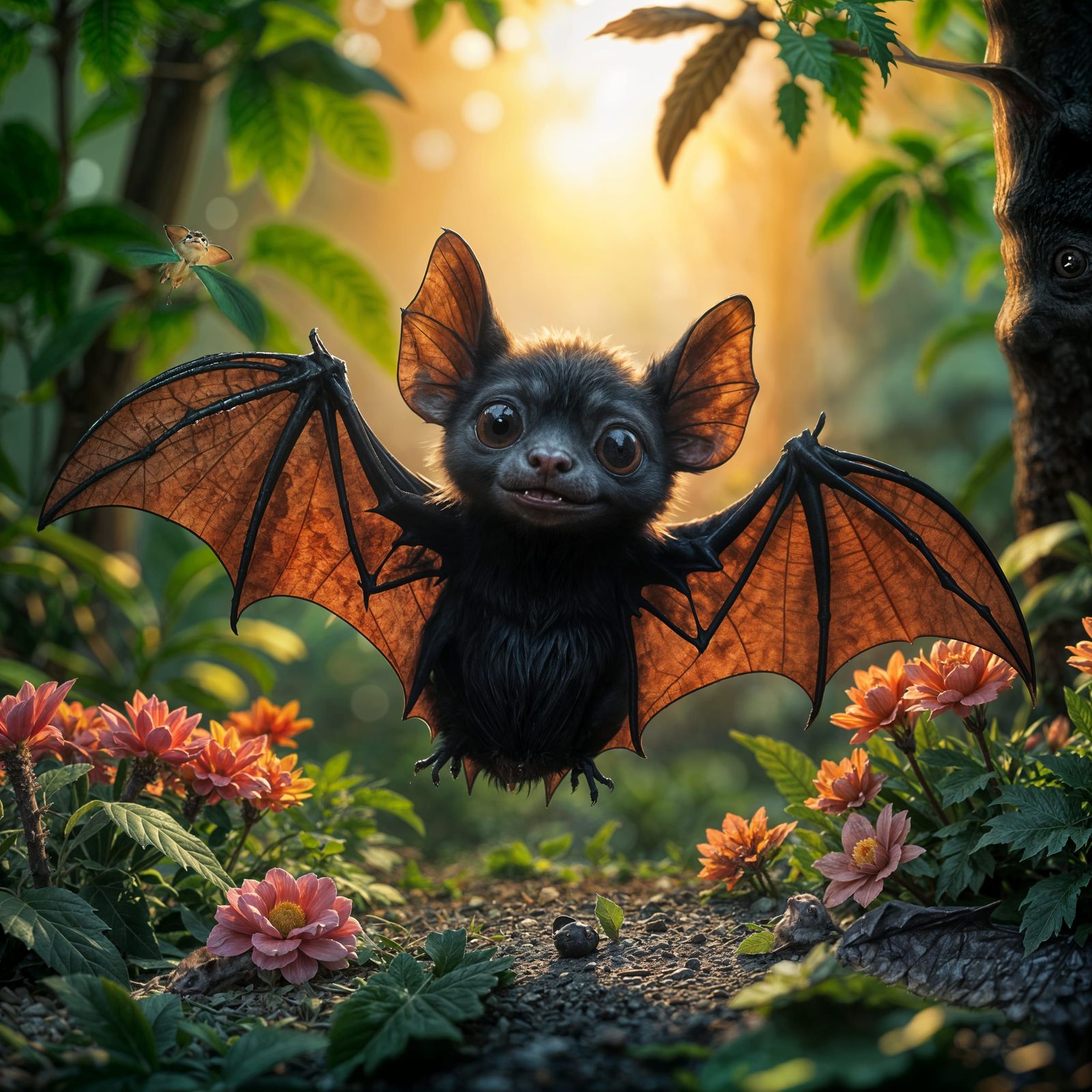 Vampire Bat in Stunning 8K HDR