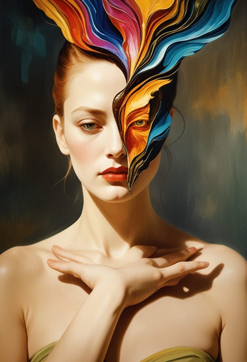 She can palm a basketball...