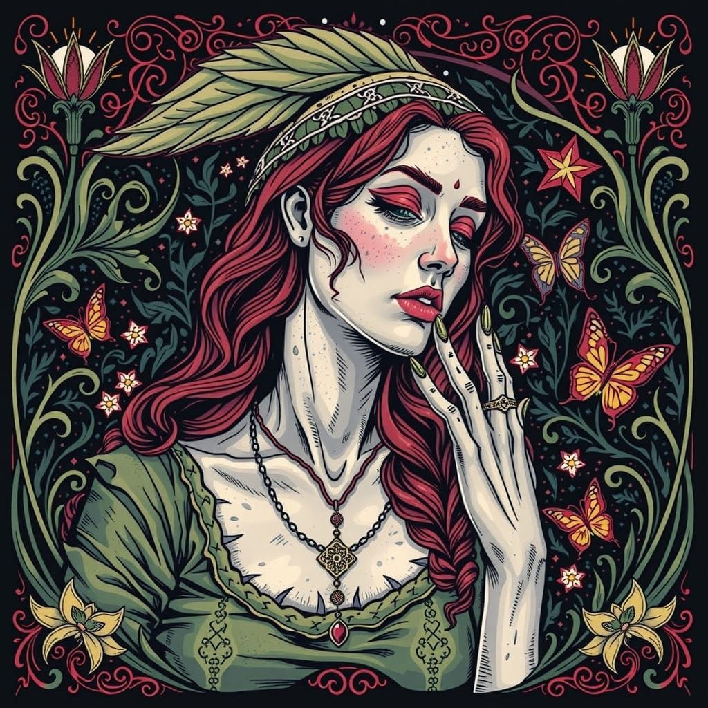 Deliverance From Sorrow's Grasp: An AI Art