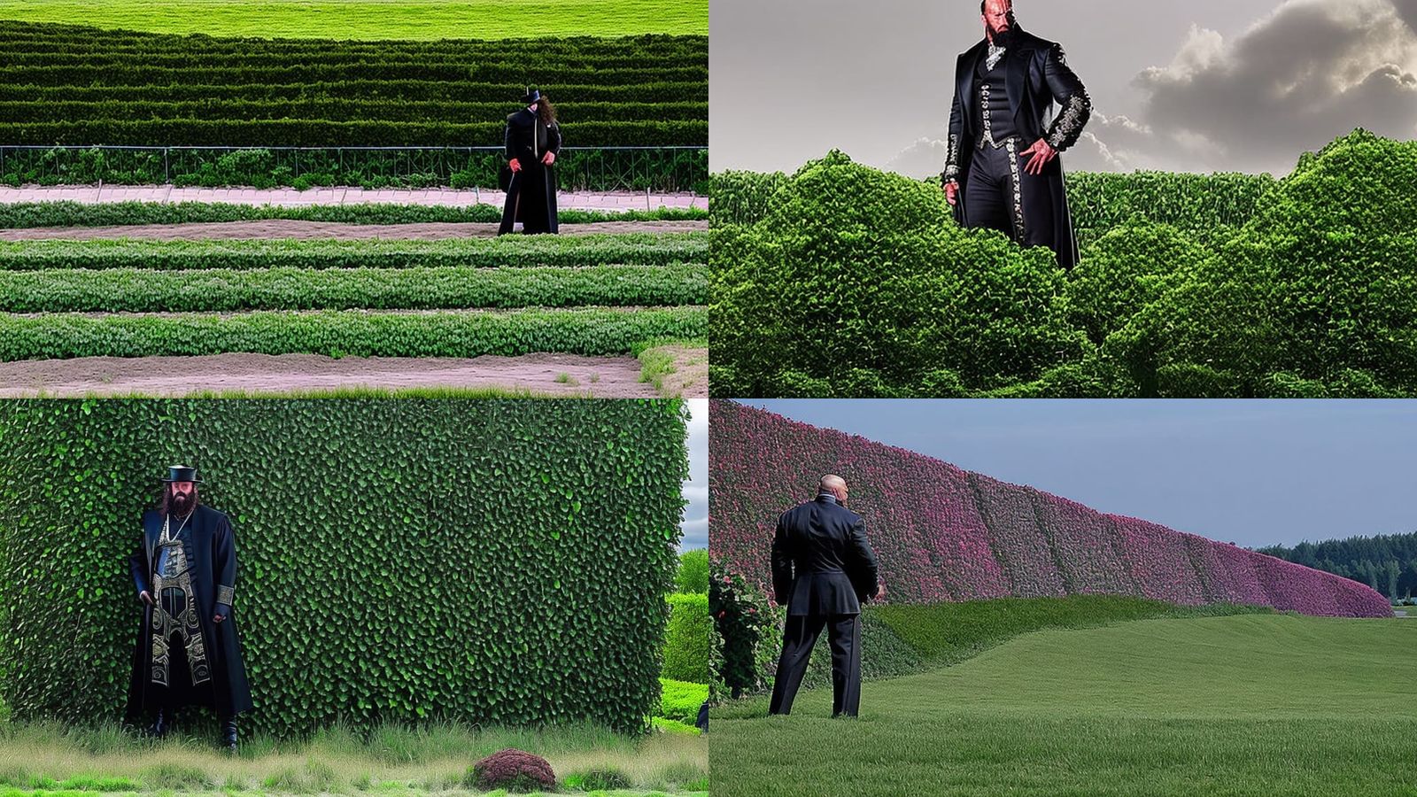 Triple H as a Gentleman in Post-Apocalyptic World