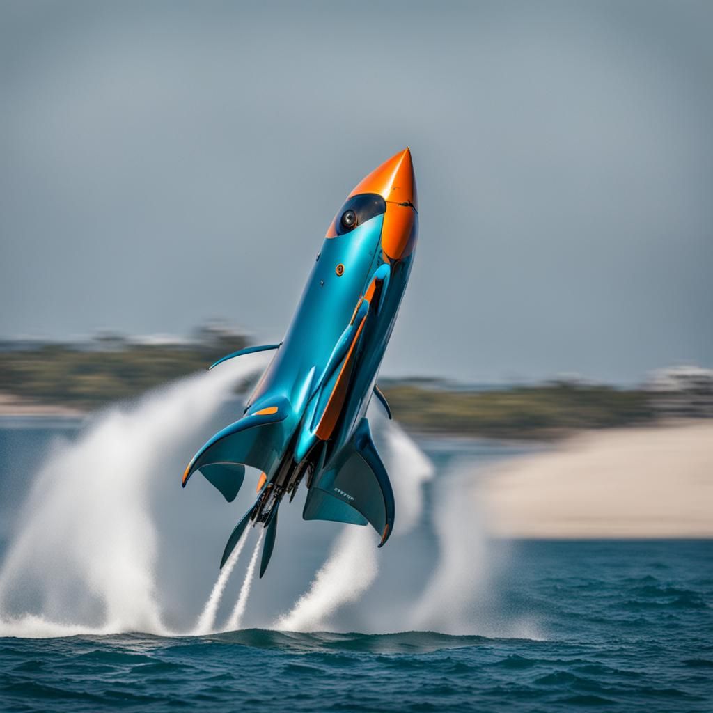 Dolphin Rocket Takes Flight from Ocean