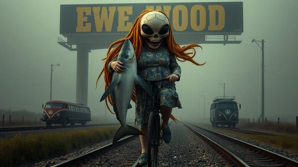 Ewe Wood Eat Fish