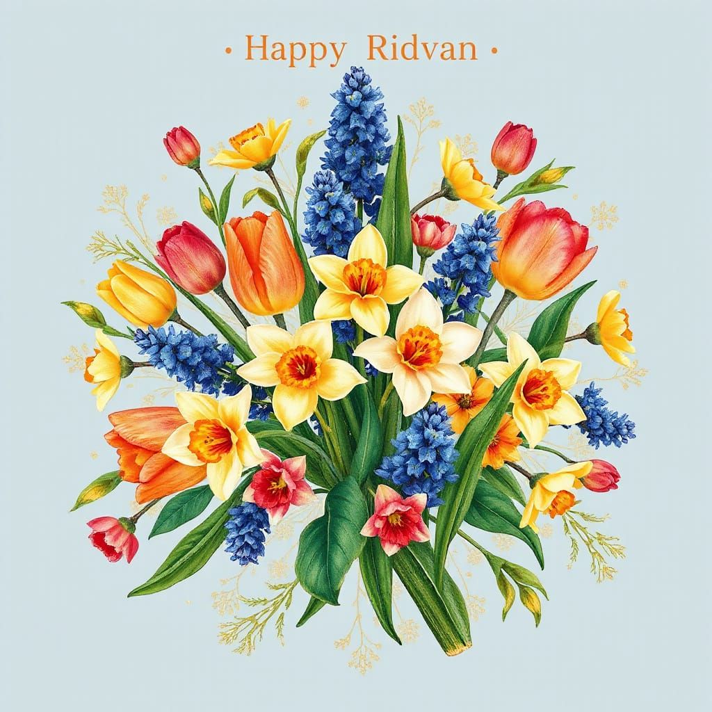 Celestial Blooms in Whimsical Harmony