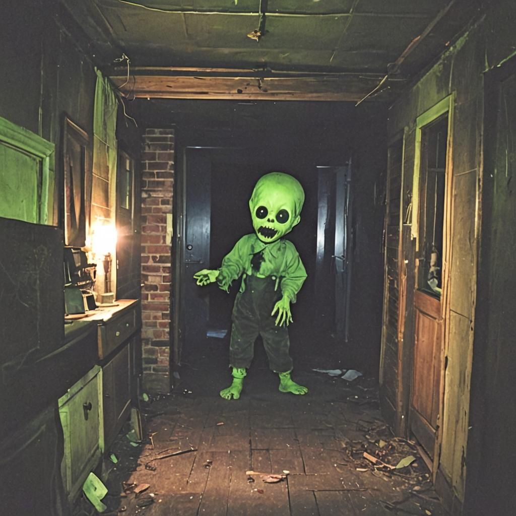 Green, Scary, and Unsettling Dark Mystery