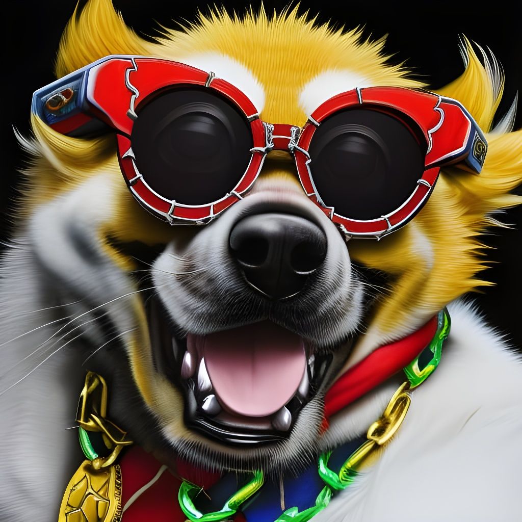 Hyperrealistic Bowser Portrait in Splash Art Style