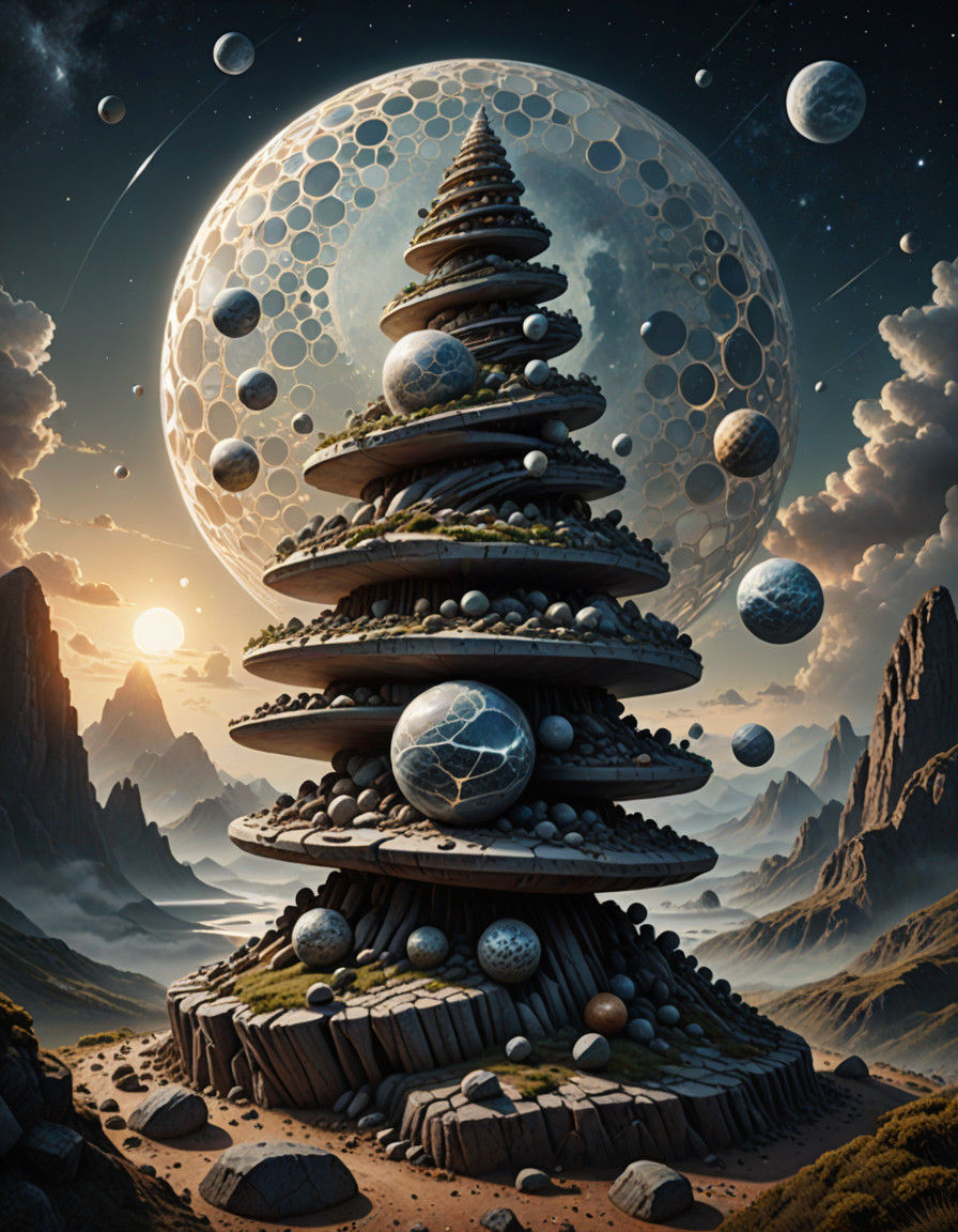 Epic Druuna-Style Digital Painting of a Predatory Hybrid in...