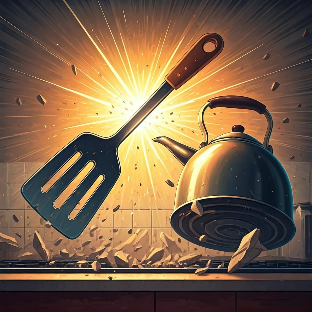 Epic Anime Battle: Spatula vs. Kettle