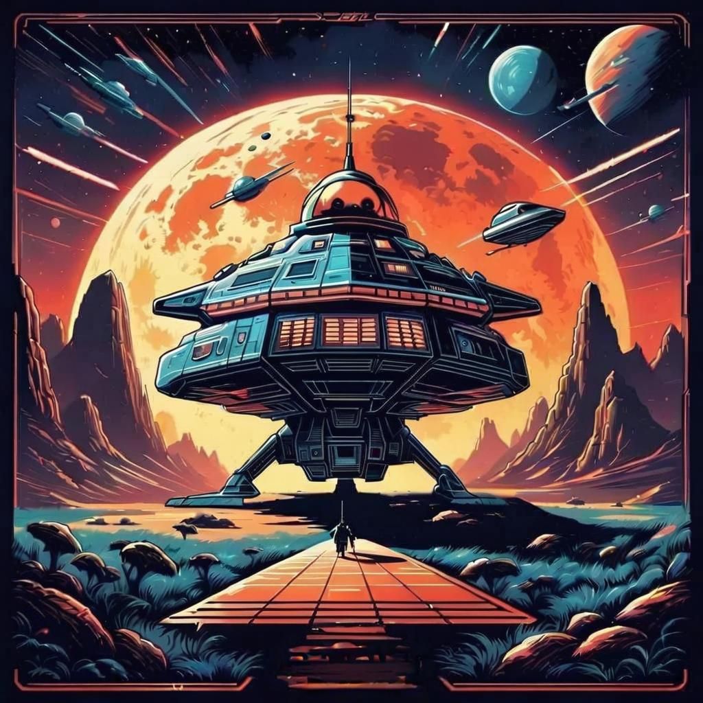 Minimalist Gradient Blend to Black