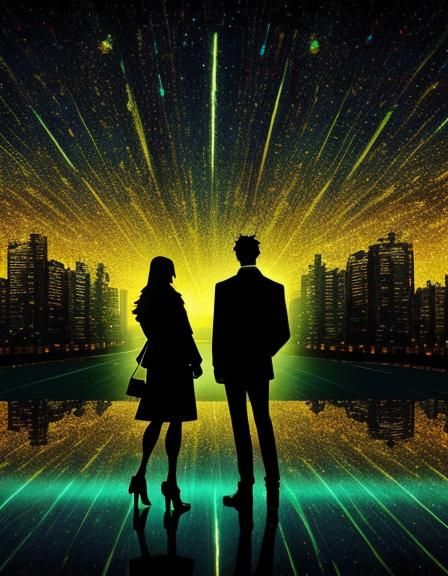 Vibrant Urban Dreams in Van Gogh's Style