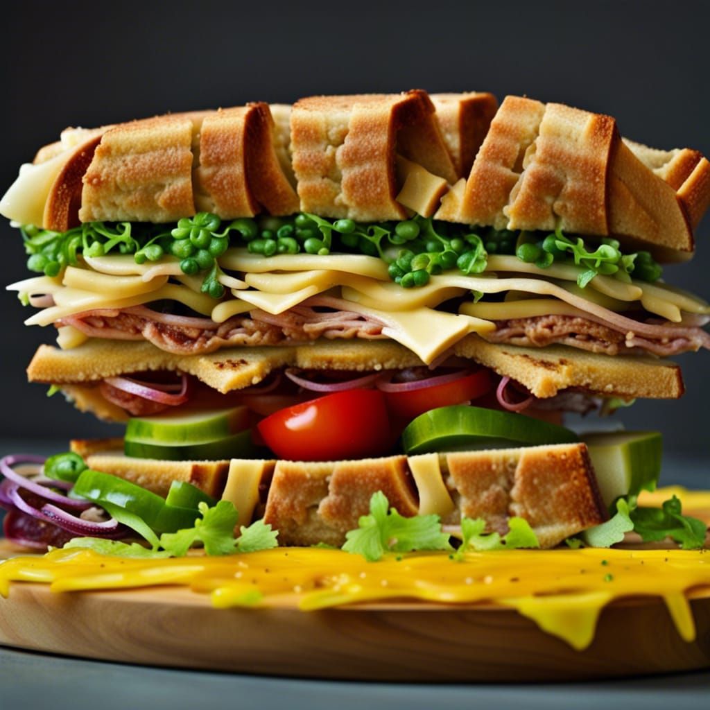 most wackiest, most definitely awesome sandwich in the world 2
