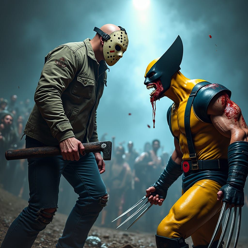 Jason Voorhees' Brutal Victory Over Wolverine