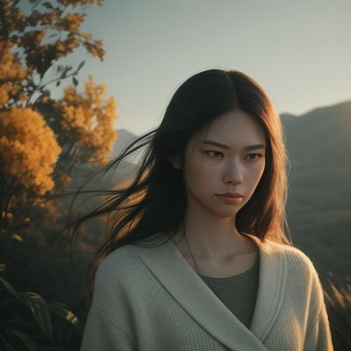 Nostalgic Memory Recall in Golden Cinematic Light