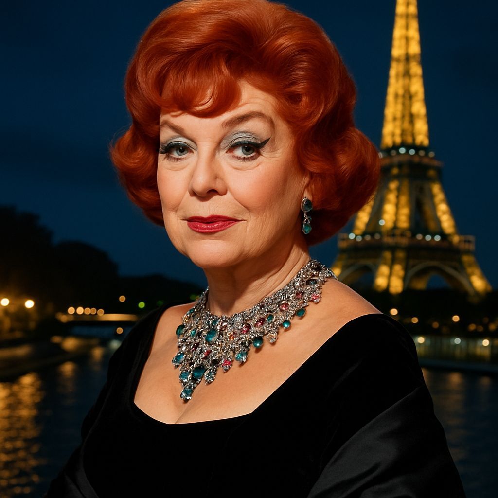 Endora from Bewitched in Paris