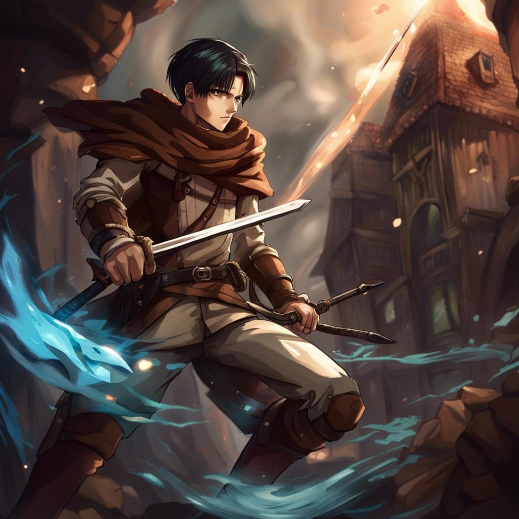 Medieval Levi with Arcane Magic