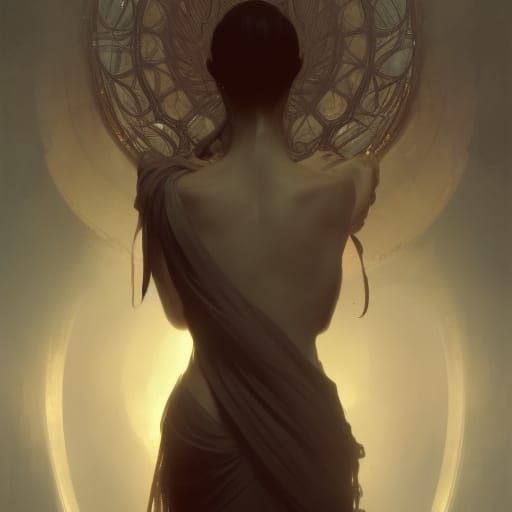 Id, Ego, Super-Ego: Dark Fantasy Concept Art