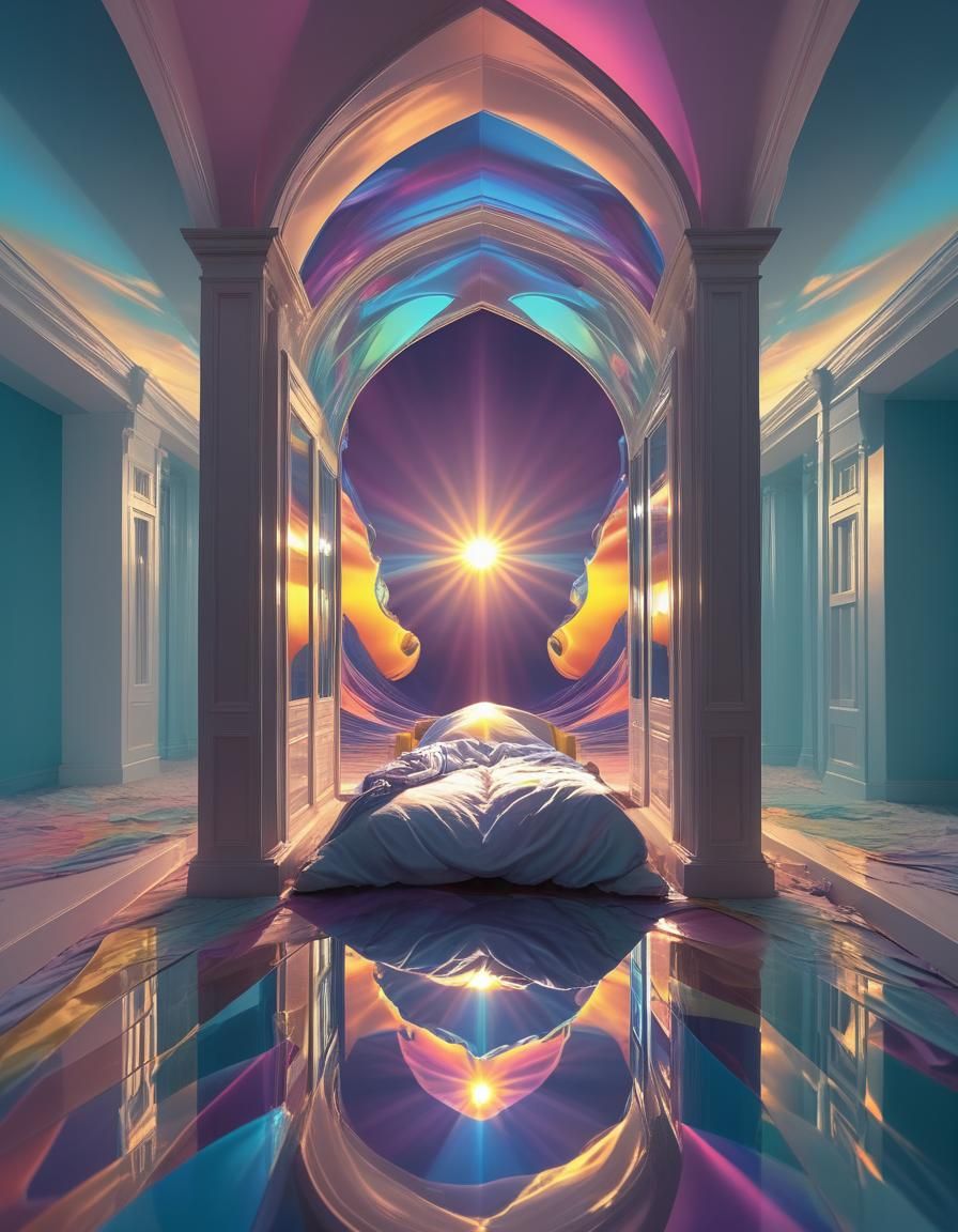 Surreal Chromatic Aberration: Gates of Dawn