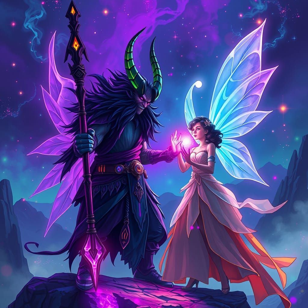 In Denver's glow, where magic spun,
Dark Obsidian Vex, his b...