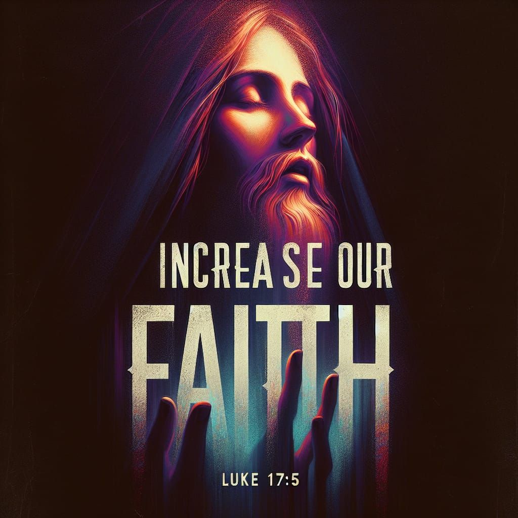 Faith Message with Compassionate Figure in 8K