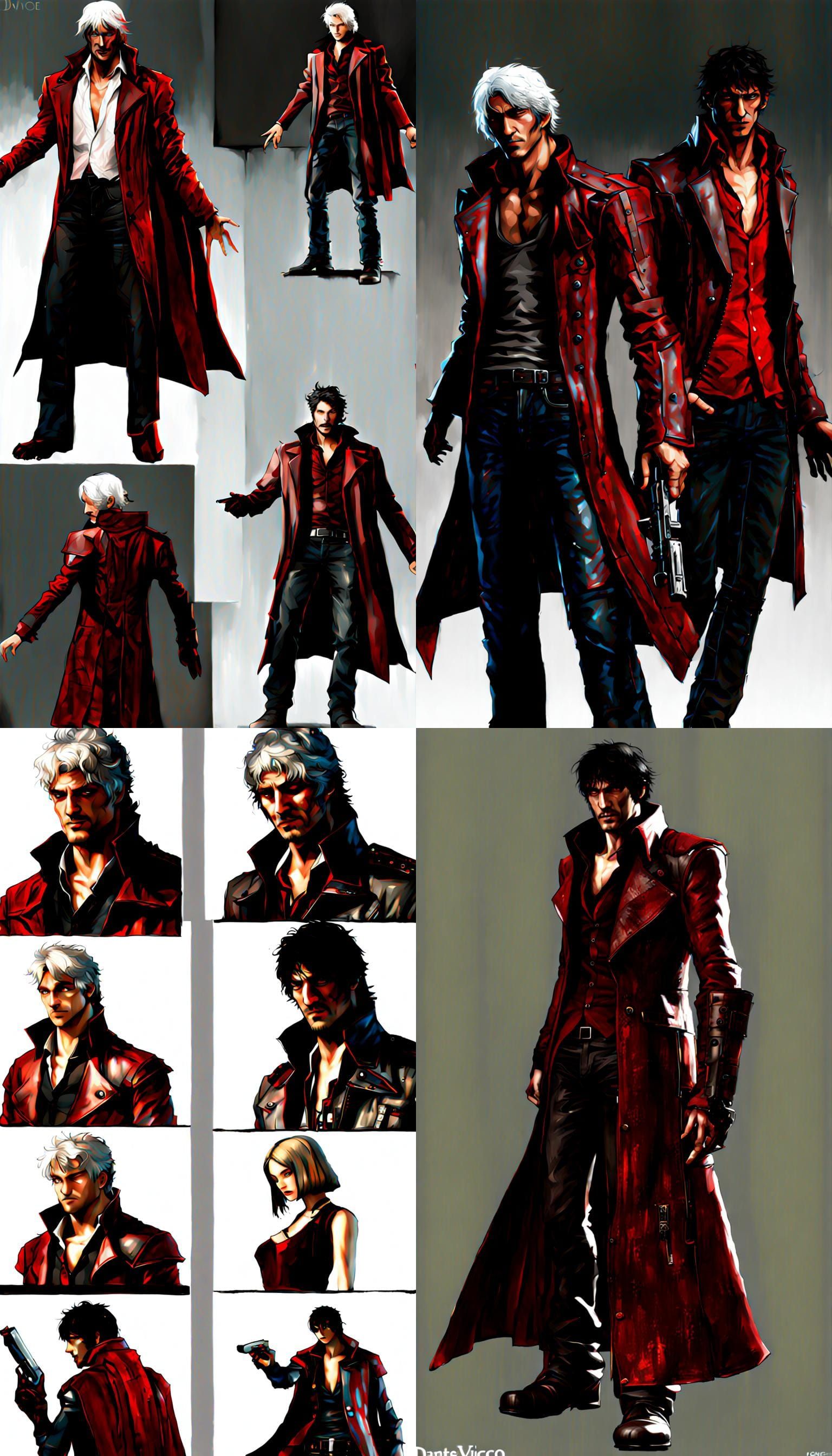 Literary Figures: 8k Resolution Concept Art